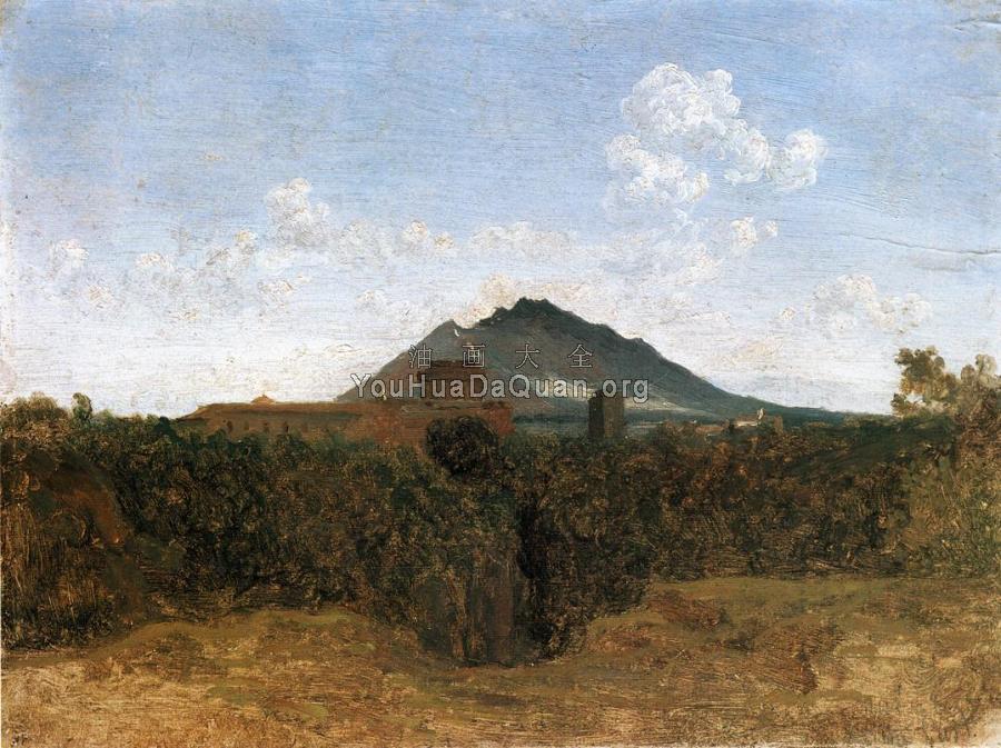 Civita Castellana and Mount Soracte - 让·巴蒂斯特·卡米耶·柯罗
